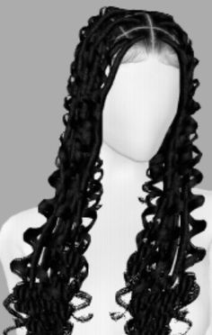 Baddy Hair Styles, Imvu Hairstyles, Gel Hairstyles, Hairstyle Curly, Twist Braid, Twist Braid Hairstyles, Cute Fit, Goddess Braids