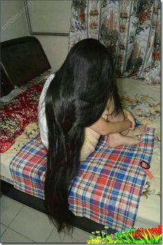 Black Hair Aesthetic, Hair Growth Secrets, Beautiful Black Hair, Rapunzel Hair, Long Dark Hair, Super Long Hair