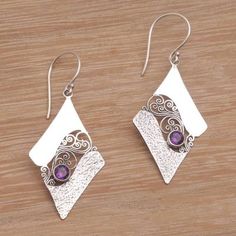 Metal Earrings Handmade, Metal Clay Jewelry, Filigree Jewelry, Jewelry Organizer Box, Silver Jewelry Handmade, Metal Earrings, Artisan Craft, Clay Jewelry