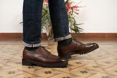 Gaspar U-Tip Derby by Norman Vilalta Bespoke Shoemakers