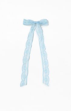 Add a delicate touch to your hairstyle with the Light Blue Lace Bow Barrette from LA Hearts. Featuring an intricate lace bow design in a soft blue hue, this barrette is perfect for adding a hint of elegance to any outfit.


	Delicate lace fabric
	Barrette closure 70s Headband, Descendants Dr, Blue Hair Bow, Blue Hair Bows, Concert Ideas, Light Blue Hair, Outfit Pieces, Scrapbook Cover, Widget Ideas