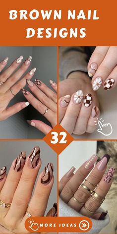 Go for golden glam with these autumn French tips! 🍁✨ Sparkle through the season. 💅 #GoldenNails #AutumnGlam #FrenchMani Brown Nail Ideas, Brown Nail Designs, Plaid Nail Designs, Burgundy Nail Designs, Checkered Nails, Brown Nail, Brown Nails Design, Glitter Accent Nails, Nail Collection