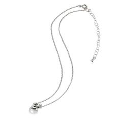 Wear this stylish slide pendant necklace to enhance your daytime and evening attire. This stunning initial necklace features a polished alphabet letter, perfect as a dainty necklace for all. This letter necklace is secured by a spring-ring clasp and hangs from a 15 inch plus an extender rolo chain. The necklace is crafted of fine sterling silver and is nickel & tarnish free. This trendy necklace in fine jewelry is a great addition to your sterling silver jewelry and personalized jewelry collecti Alphabet Names, Trendy Necklaces, Silver 925 Necklace, Rolo Chain, Letter Necklace, Chain Ring, Dainty Necklace, Initial Necklace, Spring Rings