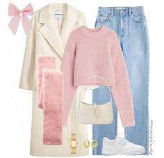 Fashion Style Outfits, Looks Jeans, Modesty Outfits, Winter Fashion Outfits Casual, Outfit Pink, Classy Work Outfits, Easy Trendy Outfits, Stylish Work Outfits, Casual Style Outfits