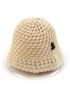 Editor's notesIt is a knitted bucket hat that features unique textile and metal motif on the side. It is a comfy and stylish hat made of 100% paper fabric.- Bucket hat- Knitted fabric- Unique knit texture- Metal motif- 100% paperMeasurements(in.)One Size- Height: 13 in.- Brim Length: 2 in.- Circumference: 23.2 in.Composition & Care- 100% Paper- Dry clean onlyDesigner- by UNIVERSAL CHEMISTRY Beige Bucket Hat, Knitted Bucket Hat, Paper Fabric, Stylish Hats, W Concept, Hat Making, Chemistry, Bucket Hat, Knitted Fabric