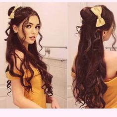 Makeup Ideas For Quinceanera, Beauty And The Beast Quince, Jackie Wyers, Beauty And The Beast Wedding Theme, Beauty And Beast Wedding, Beauty And The Beast Theme, Belle Hairstyle, Beauty And The Beast Party, Belle Beauty And The Beast