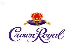 the crown royal logo on a white background