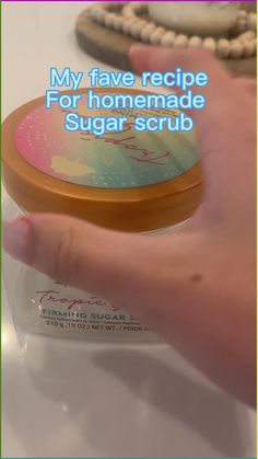 Difficulty: Easy

 

￼ Sugar scrub
 • Sugar
 • Honey
 • Your favorite body wash
 • The amount of body wash you add, depends on how liquidy you want your sugar scrub to be☺️ Home Made Skincare, Skincare At Home, Make Skincare, Easy Sugar Scrub, Diy Body Scrub Recipes, Body Scrub Recipe, Scrub Corpo, Homemade Scrub, Diy Body Scrub