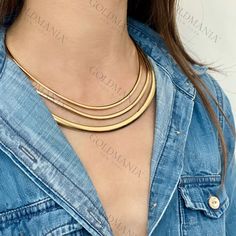 "Yes, This Necklace is made of REAL 14K GOLD Unlike many other listings, at Goldmania we stand behind the quality of our products and sell what is stated in our listings titles and descriptions  14K Solid Yellow Gold Omega Necklace, 16\" 18\" 20\" Inch, 3MM 4MM 6MM Thick, Real Gold Necklace, Women  Shop our 14K Chains https://www.etsy.com/shop/GOLDMANIA?ref=seller-platform-mcnav§ion_id=25537827  Shop On Sale items https://www.etsy.com/shop/GOLDMANIA?ref=seller-platform-mcnav§ion_id=1  Metal: 14K Omega Necklace, Real Gold Necklace, Gold Necklace Women, Necklace Women, Personalized Necklace, Solid Yellow, Real Gold, Pretty Things, Chains Necklace