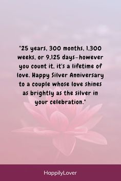 a pink flower with the words happy anniversary written in white on it, and an image of