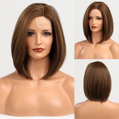 PRICES MAY VARY. HAIRCUBE wigs for women Brown Bob Wig, Short Wigs For Women, Brown Bob, Bob Wig, Short Wigs, Wigs For Women, Wig Accessories, Synthetic Wig, Short Hairstyles For Women