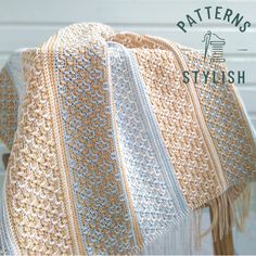 Beginner-Friendly Crochet Baby Blanket Pattern with Overlay | Inspire Uplift Simple Crochet Baby Blanket Free Pattern, Crochet Shell Blanket, Celtic Crochet, Beautiful Crochet Blanket, Unique Crochet Blanket, Crochet Sampler Blanket, Overlay Mosaic Crochet, Crochet Blanket Stitch Pattern, Crochet Baby Blanket Pattern