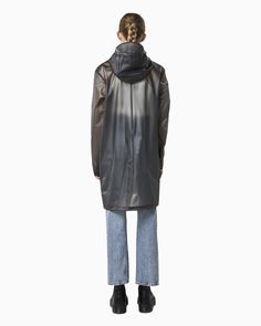 RAINS Transparent Hooded Coat - XXS/XS – BrandsWalk Jason Markk, Set Cover, Clean Shoes, Down Parka, Hooded Coat, Shoe Care, Womens Vest, Parka, Rain Jacket