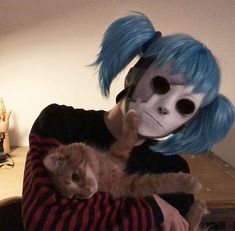 sally face e um gato laranja (gizmo) Sally Face Cosplay, Sally Face, Ideas Style, Home Ideas, Style Inspiration