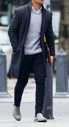 Winter Outfits For Men, Outfits Quotes, Mens Business Casual Outfits, Herren Style, Outfits For Men, Shop Jeans