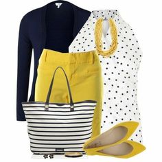 Yellow Bermuda Shorts Outfit, Outfit Con Shorts, Yellow Clothing, 60 Fashion, Yellow Shorts, Spring Outfits Casual, Inc International Concepts, Preppy Style