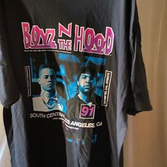 Brand New Never Worn Size 3xl Boys In The Hood Movie Poster T-Shirts On Cuba Gooding Junior And Ice Cube. West Coast Legends Reppin Socal Streets South-Central Los Angeles Her Tested Since 1991 We Don’t Play Ice Cube Shirt Outfit, Ice Cube Graphic Tee, Chuck Norris Facts, Tupac Tee, Hip Hop Slogan T-shirt Short Sleeve, 2pac Graphic Tee, Cat Tee Shirts, American Flag Shorts, Company Shirts