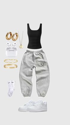 Street Style Outfits Casual, Gymwear Outfits, Teen Swag Outfits, Shoes Outfit Fashion, Trendy Outfits For Teens, Cute Lazy Day Outfits, Chill Outfits, Classy Casual Outfits