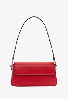 PULL&BEAR WITH FLAP - SHOULDER - Sac à main - red/rouge - ZALANDO.FR Red