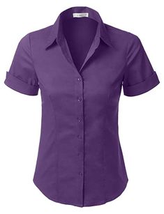 Short Sleeve Shirt Women, Tailored Shorts, Business Suit, Accessories Clothing, Shirts Blouses, Short Sleeve Button Up, Cut Shirts, Cotton Shirt