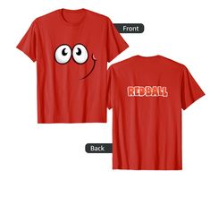 PRICES MAY VARY. Official Red Ball 4 T-Shirt Front and Back Print Lightweight, Classic fit, Double-needle sleeve and bottom hem T Shirt Front And Back, Red Ball, Branded T Shirts, Top Styles, Fashion Branding, T Shirts, Red, T Shirt, Clothes