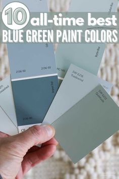 the top ten blue green paint colors for all time best blues and grays in your home