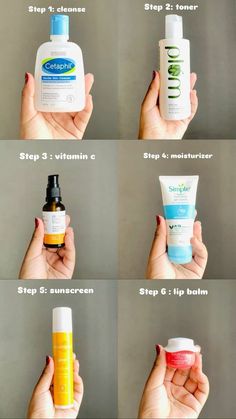 Skin Care Routine For College Students, Morning Routine For Skin Care, Correct Way Of Skincare, Best Product For Skin Care, Morning Skin Care Products, Morning Skincare Routine Aesthetic, Morning Routine Makeup, Body Care Routine Aesthetic, Best Skin Care For Oily Skin