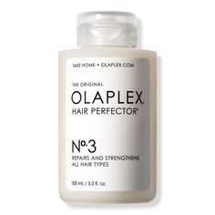 No.3 Hair Perfector - OLAPLEX | Ulta Beauty Hair Masks For Dry Damaged Hair, Olaplex Products, Olaplex No 3, Hair Repair Treatments, Towel Dry Hair, American Crew, Dry Damaged Hair, Damaged Hair Repair, Hair Strengthening