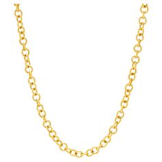 34" 20k gold thick handmade gold link chains are the perfect essential accent for any outfit. With the hidden clasp you can attach any of our pendants and truly make a statement. Also comes in 16" and 26" and available in a bracelet! Part of the Essentials Collection which is the ultimate in ease and beauty. Effortlessly transitions from day to night. These are the foundational pieces that all other collections were born. 22k gold, hand made and textured with Tagili’s signature finish. Deliberately made to add on and pair with all Tagili collections. These are the staple pieces for an easy going vibe yet highly glamorous style. The Tagili Promise: With every piece sold a portion of the proceeds goes to a local woman's shelter, jewelry that gives back. Thick Chain Necklace, Gold Link Chain, Gold Link, Glamorous Style, Gold Hand, Hand Shapes, Hook Clasp, Handmade Gold, Easy Going