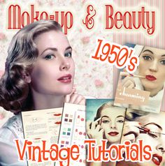 1950’s Makeup, 1950 Makeup, 1950s Hair And Makeup, 1950's Makeup, 1950s Hair, Rockabilly Makeup