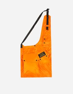 Upcycling Jeans, Webbing Strap, Orange Bag, Urban Wear, Day Bag, Dark Fashion, Chest Bag, Diy Bag, Printed Tote Bags