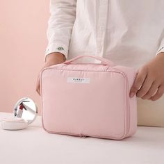 Makeup Bag For Women Toiletries Organizer Waterproof Travel Make Up Storage Pouch Female Large Envelope Necklace, Make Up Storage, Cat Backpack Carrier, Deer Jewelry, Everything Stays, Chic Makeup, Dog Car Seat Cover, Toiletries Organization, Cosmetic Organizer