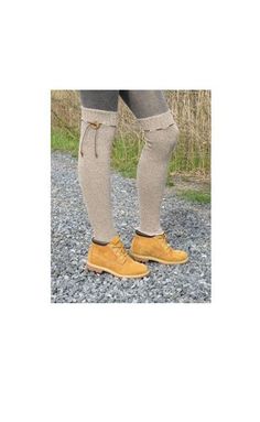 "THIGH HIGH Leg Warmer Footless Socks Tan/Brown heather medium weight cotton Knit Can be pulled up high to show over boots or scrunched down low around ankle VACATIONHOUSE Fine Quality Hats, Beanies, Leather Jewelry, Leather Hair Wraps & Accessories. Luxury Fibers & Italian Leathers www.Vacationhouse.etsy.com Actual measurements Length 24\" high From Ankle to top (long) lLce27 Width at top edge 9\" 16\" fully stretched (Small-medium) 10 \" around bottom edge unstretched Contents: 100% Co Socks Thigh High, Thigh High Leg Warmers, Black Leather Cuff Bracelet, Knit Boot, Boot Toppers, Leg Warmer, Star Buttons, Knit Boots, Hair Wraps