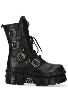 These metallic black genuine leather punk biker boots are the perfect addition to any edgy outfit. Made from high-quality genuine leather, these boots are both durable and stylish. The metallic black finish gives them a sleek and modern look, while the punk design adds a rebellious edge. New Rock Boots, Rock Boots, Gothic Boots, Metallic Boots, Punk Design, Leather Biker Boots, Mens Leather Boots, Rock Punk, New Rock