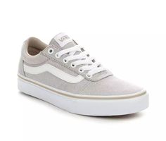 Women's Vans Ward Skate Shoes | Shoe Carnival Casual Vans Skate Shoes With Vulcanized Sole, Vans Original, Women's Vans, Skater Style, Shoe Carnival, Beauty Clothes, Profile Design, Womens Vans, Vans Old Skool Sneaker