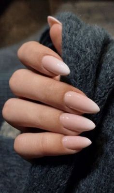 Nails Gel Pink And White 39 New Ideas #nails Nails Pointy, Baby Boomers Nails, Kylie Jenner Nails, Unghie Sfumate, Pointy Nails, White Ombre, Almond Acrylic Nails, Ideas Nails