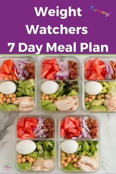 Weight Watchers 7 Day Meal Plan #weightwatchers #mealplan Weight Watchers New Plan 2024, Ww Meal Plan, College Diet, Day Meal Plan, Ww Freestyle, 7 Day Meal Plan