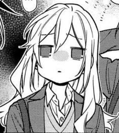 Manga, anime, horimiya, couple, annoyed face, hori san, miyamura Horimiya Kyoko, Hori Pfp, Manga Frame, Kyoko Hori, Stickers Anime, Feeling Jealous, Stop Feeling, Manga Icon, Anime Hair