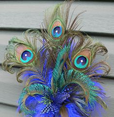 Peacock Cake Topper in Your Choice of Colors and Feathers - Etsy Peacock Cake Topper, Feather Cake Topper, African Wedding Theme, Peacock Birthday, Peacock Centerpieces, Peacock Wedding Cake, Peacock Cake, Feathers Wedding, Peacock Wreath