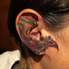 Modern Ear Tattoos Tattoo Sketches Tattoo Portfolio, Ink Master, Ear Tattoo, Tattoo Sketches, Tattoo Artists, Henna, Classic Design, Body Art, Tapestry