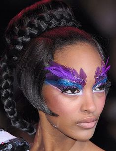 Makeup Carnaval, Mardi Gras Makeup, Eye Makeup Glitter, Fantasy Make-up, Couture Makeup, Drag Queen Makeup