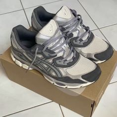 #pinterest #asics #asicsgel #shoes Gel Nyc Asics, Asics Nyc Gel, Gel Nyc Outfit, Asics Gel Nyc Outfit, Acisis Shoes, Asics Shoes Outfit, Asics Aesthetic, Shoes Asics