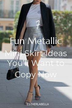 Need outfit inspo? Check out these 10 fabulous ways to wear a Metallic Skirt! Whether you’re styling a Metallic Skirt Silver for Metallic Winter or choosing a Gold Skirt Outfit for parties, you’ll find plenty of ideas. Metallic Skirt Black Women will love the Metallic Skirt Pleated elegance or a trendy Metallic Maxi. From Metallic Mini for fun nights to Metallic Skirt Casual for everyday glam, these looks are effortlessly chic.