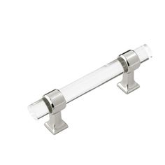 an image of a glass door handle on a white background