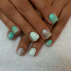 Nails Acrylic Designs, Nails Polish, Acrylic Designs, Silver Nails, Fabulous Nails, Nail Polishes, Nails Acrylic