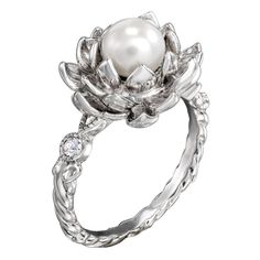 The Princess And The Frog Jewelry, Princess And The Frog Promise Ring, Princess And The Frog Jewelry, Water Lily Ring, Rocklove Jewelry, Frog Wedding, Lily Ring, Frog Jewelry, Princess And The Frog