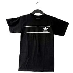 100% Cotton Imported Pull On Closure Machine Wash Cotton Tee With An Oversize Trefoil Logo For Casual Style Regular Fit Is Not Tight And Not Loose, The Perfect In-Between Fit Ribbed Crewneck Keeps Its Shape In Between, We Wear, Black Adidas, Kids Shirts, Adidas Originals, Cotton Tee, Casual Style, Shirts Tops, Tops & Tees