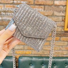 Luxury Shiny Crystal Wedding Purses and Handbag Shoulder Bag mini bag