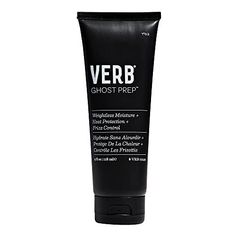 Verb Ghost Prep, Vegan Lightweight Heat Protectant Hair Cream – Thermal Protecting Conditioner Infused with Moringa Oil - Anti-Frizz Heat Protecting Lotion for All Hair Types, 4 Fl Oz LIGHTWEIGHT HEAT PROTECTANT: Verb Ghost Prep is a heat protectant cream for hair exposed to heat of up to 425°F. The thermal protecting conditioner cream primes, moisturizes and protects from damage NATURAL INGREDIENTS: Moringa Oil in the heat protectant hair cream nourishes and reduces frizz, Pro-vitamin B5 “helps Best Heat Protectant Spray, Ouai Hair Oil, Heat Protectant Spray, Heat Protectant Hair, Mint Hair, Moringa Oil, Heat Protectant, Frizz Control, Hair Cream