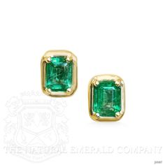 Luxury Green Emerald-cut Earrings, Luxury Emerald Earrings In Emerald Cut, Green Octagon Earrings For Formal Occasions, Classic Formal Emerald Earrings, Classic Emerald Earrings For Formal Occasions, Classic Yellow Gold Emerald Earrings, Classic Yellow Gold Earrings With Emeralds, Classic Emerald Earrings In Yellow Gold, Luxury 14k Gold Emerald Cut Earrings